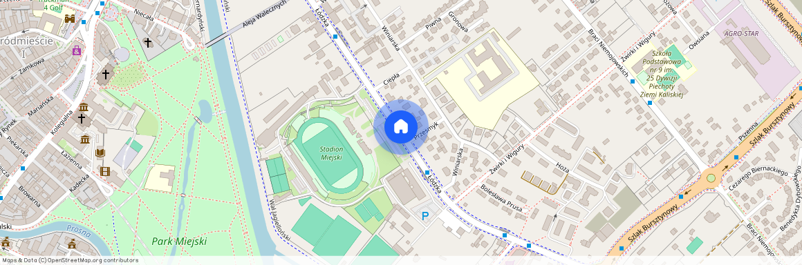 Łódzka, Tyniec, Kalisz, wielkopolskie