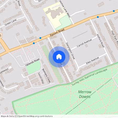 Down Road, Guildford, Surrey, GU1