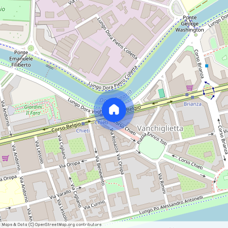 Corso Belgio, Torino