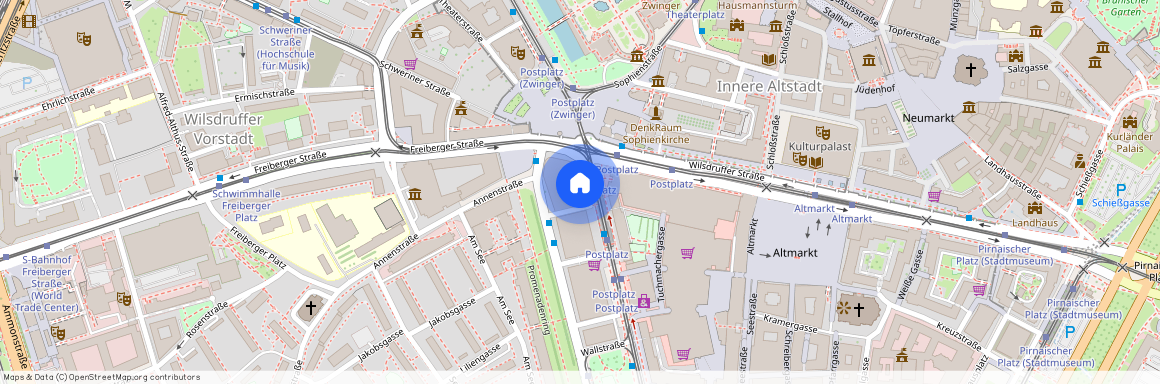 Wallstraße 10, 01067 Dresden