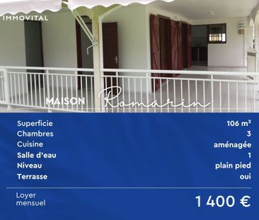 Location Maison 4 pièces 106m² GOYAVE 97128 - Photo 3