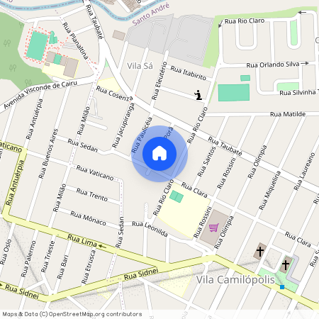 Rua Ponta Porã, Vila Camilópolis, Santo André