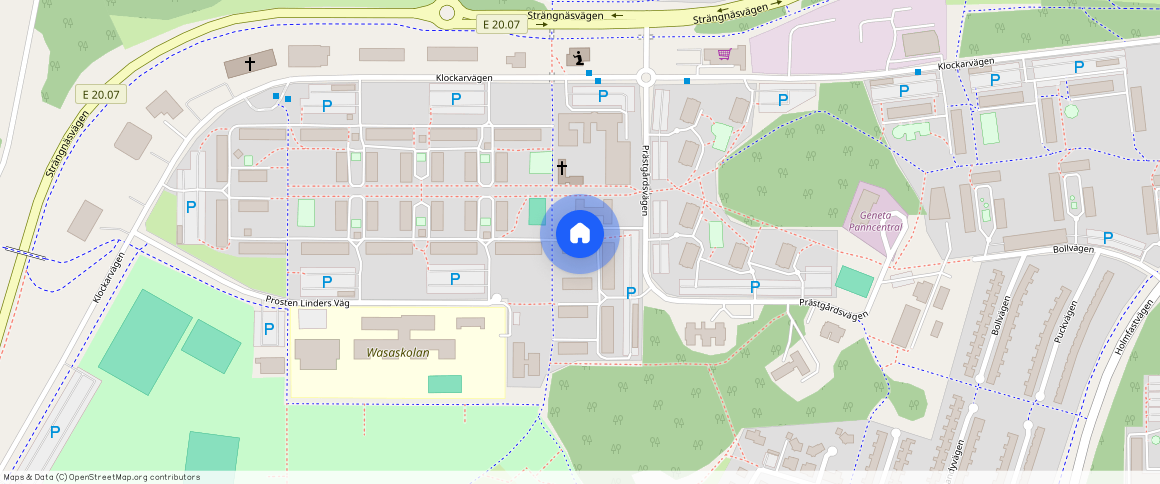 Prästgårdsvägen **, Geneta