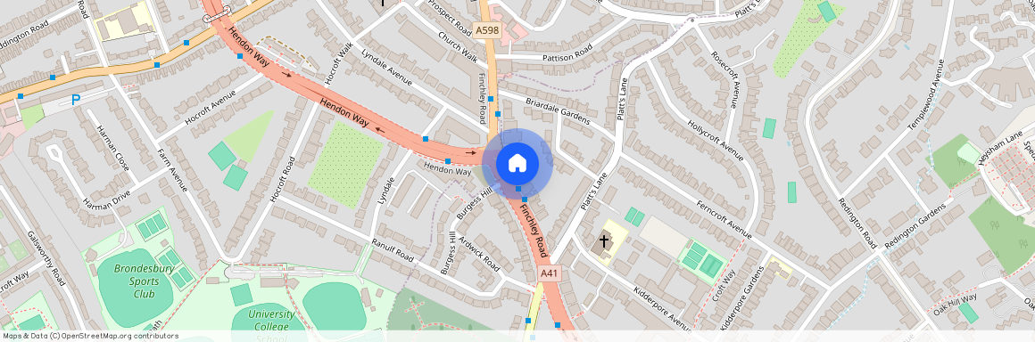 Finchley Road, Hampstead, NW3