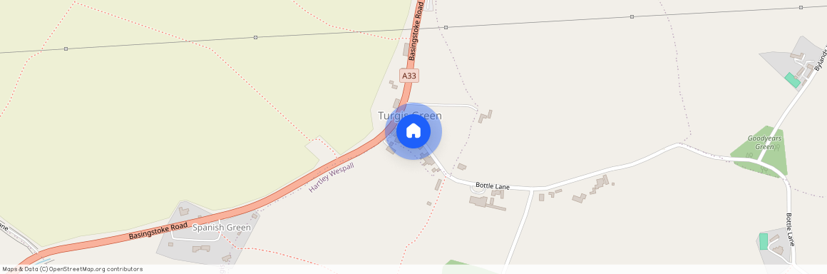 Turgis Green, Hook, RG27