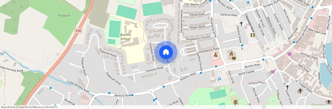 Kings Road, Penzance, Cornwall, tr18