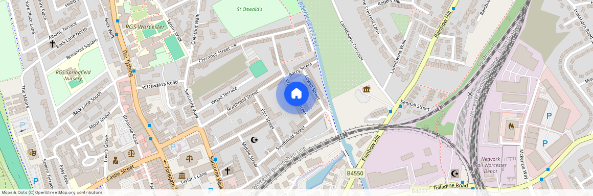 Washington Street, Worcester, WR1