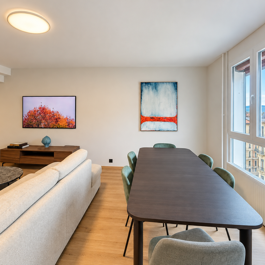 Magnifique duplex entièrement rénové au dernier étage - Foto 1
