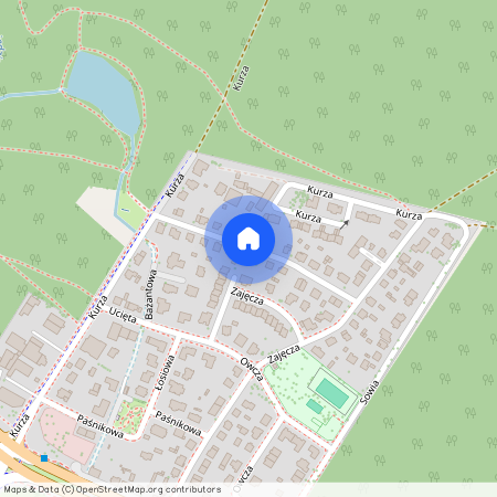 ul. Lisia, Kijewo, Prawobrzeże, Szczecin, zachodniopomorskie