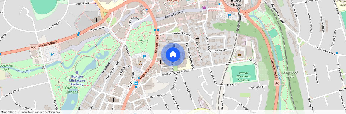 Hardwick Square West, Buxton, Derbyshire, SK17