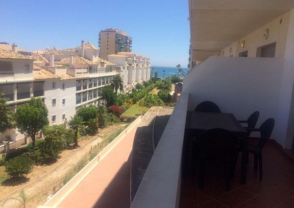 MID SEASON For rent from 01.09.2024-30.6.2025 Nice apartment 200 meters from the beach in Benalmadena