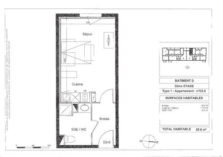 Location Appartement 1 pièce 26m² LAUNAGUET 31140 - Photo 5