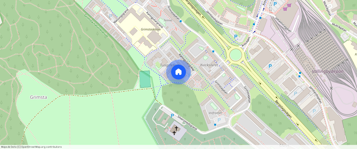 Kanngjutargränd **, Grimsta