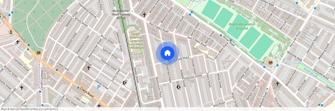 Inverness Place, CF24 4SB, Roath