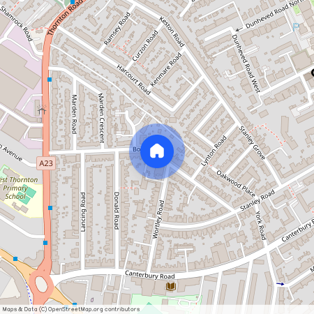 Boston Road, Croydon, CR0, London