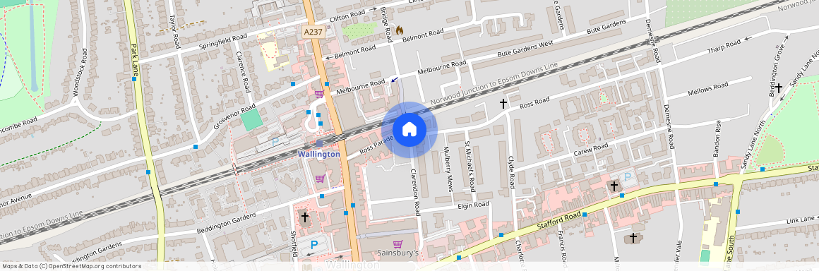 Clarendon Road, Wallington, SM6