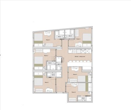 Spacious room with private bathroom in Carabanchel - Foto 5