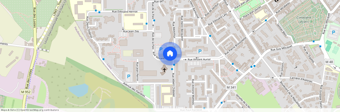 2 Rue Vincent Auriol, 59120 Loos