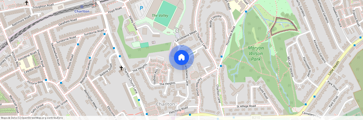 Lansdowne Lane, Charlton, SE7