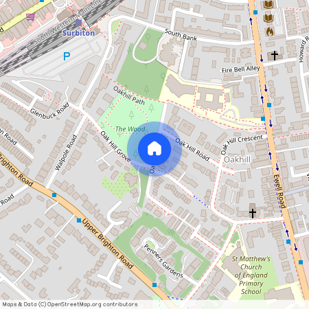 Oak Hill, Surbiton, KT6