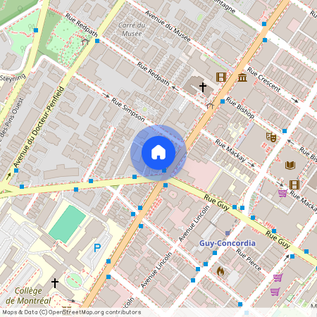 1525 Rue Sherbrooke O., app. C, Montréal (Ville-Marie), H3G1L7