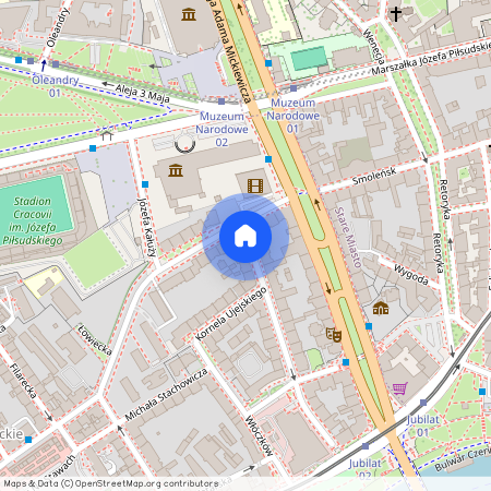 ul. Władysława Syrokomli, Zwierzyniec, Zwierzyniec, Kraków, małopolskie