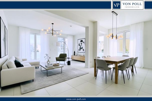 Unmöblierte, barrierefreie 2-Zimmerwohnung mit 2 Balkonen & Aufzug in Pankow – 3 Zimmer möglich - Photo 1