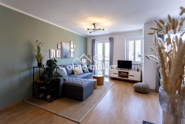 Design Apartment mit Balkon & TG-Stellplatz | King-Size Bett | Voll Möbliert - Foto 1