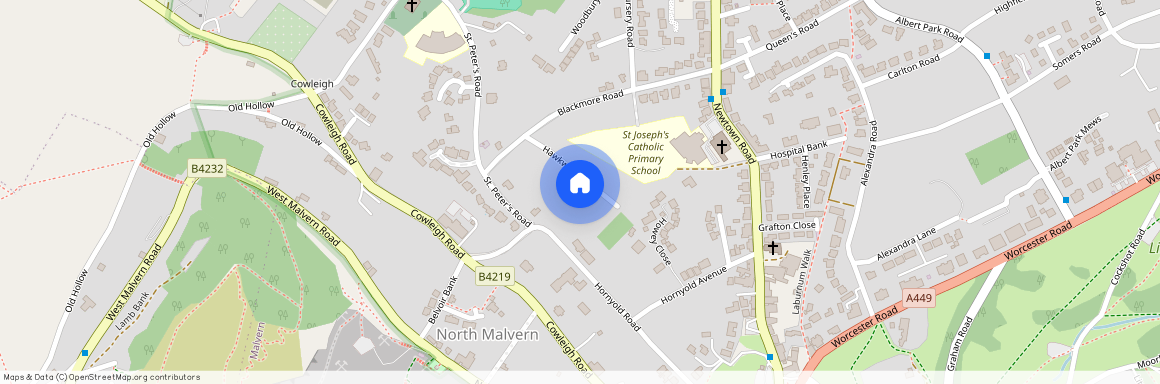 Hawkwood Closemalvernworcestershire, WR14