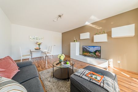 City-Residence: Moderne 3-Zimmer-Wohnung mit Balkon und 2 Schlafzimmern - Photo 3