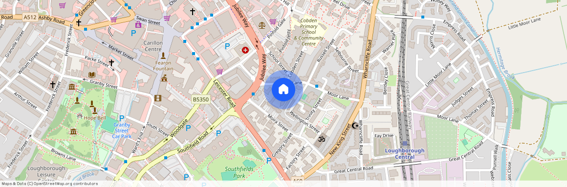 Russell Street, Loughborough, Leicestershire, LE11