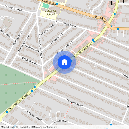 Malmesbury Park Road, Charminster, Bournemouth, BH8