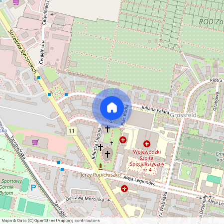 Plac Rodła, Śródmieście, Bytom, śląskie