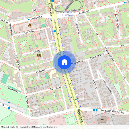 ul. Rzgowska, Górniak, Górna, Łódź, łódzkie