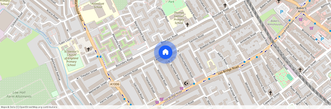 Farmilo Road, London, E17