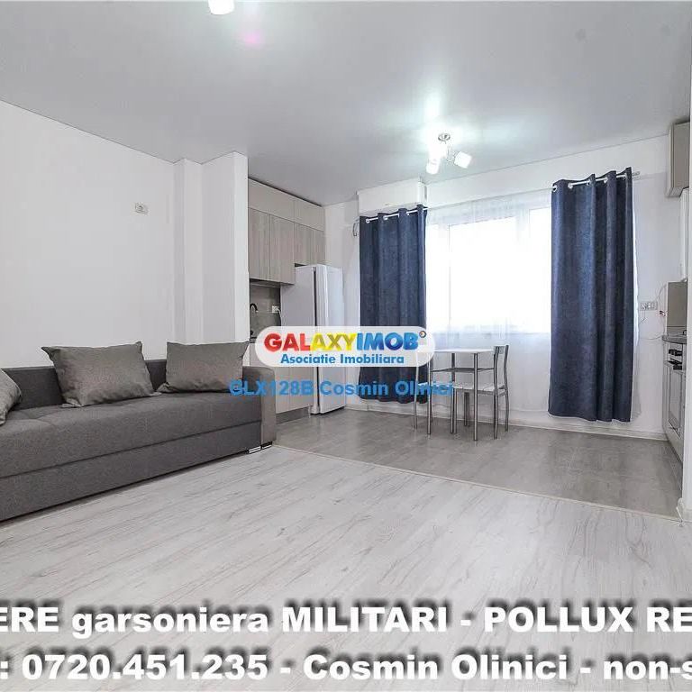 Inchiriere garsoniera bloc nou Militari - Pollux Residence - Photo 1