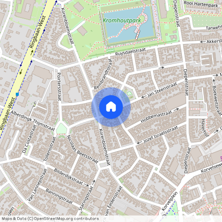 Schildersbuurt Zuid, 5025 NH, Van Dijckstraat, Tilburg