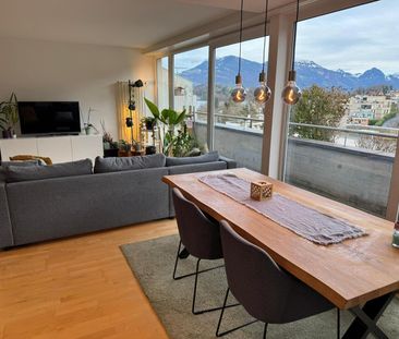 31/2 ROOM ATTIC APARTMENT IN LUCERNE, FURNISHED, TEMPORARY - Photo 2