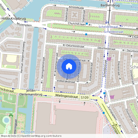 Roompotstraat 11-1, Wielingenbuurt, 1078KS, Amsterdam
