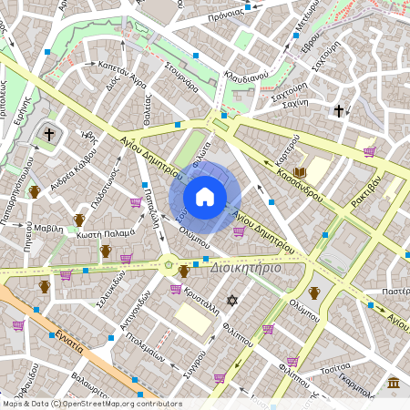 Ἁγ. Δημητρίου 38, Θεσσαλονίκη 546 30, Ελλάδα