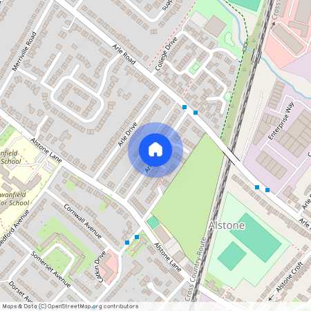 Arle Gardens, Cheltenham, GL51