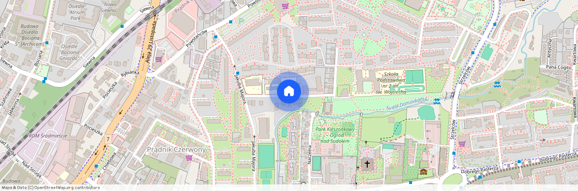 ul. Sudolska, Prądnik Czerwony, Prądnik Czerwony, Kraków, małopolskie