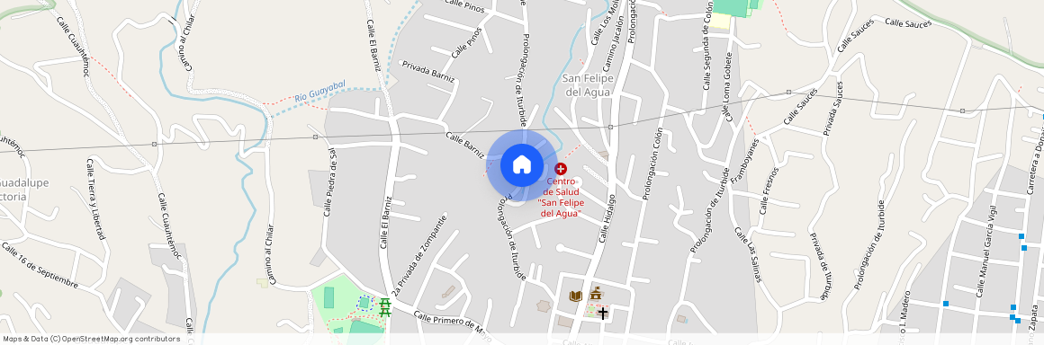 Prolongación de Iturbide, S/N, San Felipe Del Agua 1, Oaxaca De Juárez, Oaxaca, 68020, México