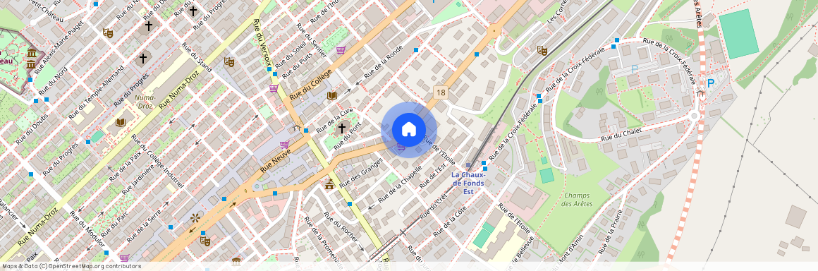 Fritz-Courvoisier 24, 2300 La Chaux-de-Fonds