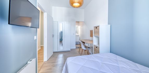 ANGLETERRE Colocation 5 chambres à Nice - Photo 2