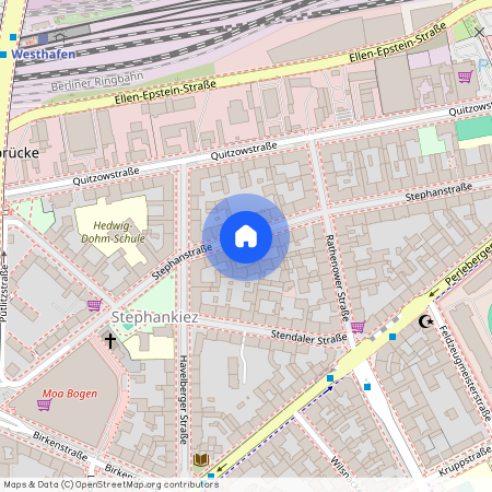 Stephanstraße 50, 10559 Mitte - Tiergarten