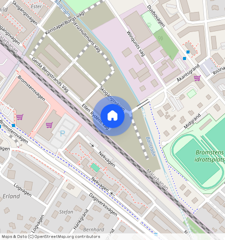 Skogängsvägen **, Bromsten