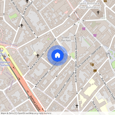 Rue du Président, 13, 1050, Ixelles