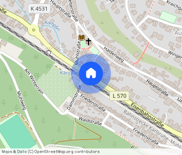 toll geschnittene 4 Zimmer Wohnung mit Balkon und Terrasse - Foto 1