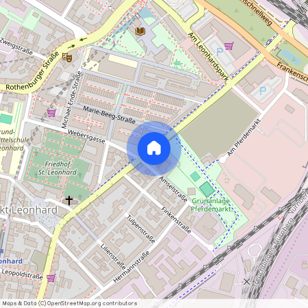 Schwabacher Straße 33, 90439 Nürnberg (Mittelfr) - St Leonhard